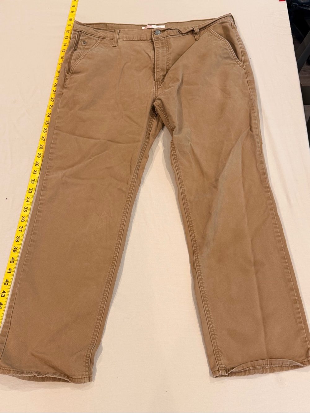 Signature by Levi Strauss Men's Khaki Chino Pants - Brown